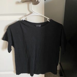 BLACK TOPSHOP TEE